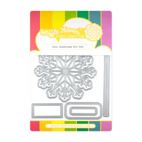 Waffle Flower - Star Snowflake Kit Die