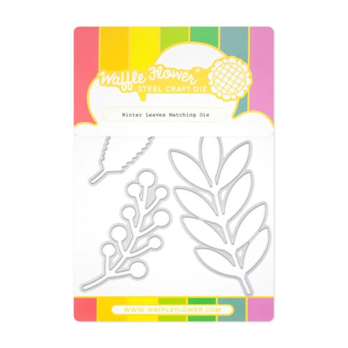Waffle Flower - Winter Leaves Matching Die