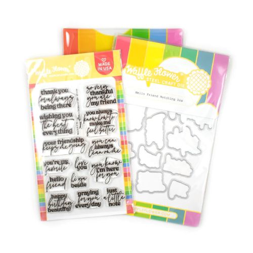 Waffle Flower - Hello Friend Combo