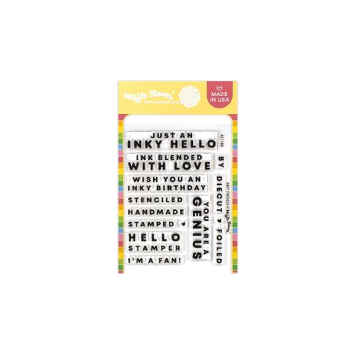Waffle Flower - Inky Friends Stamp Set