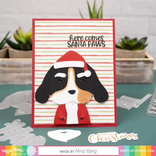 Waffle Flower - Be Christmas Accessories Die