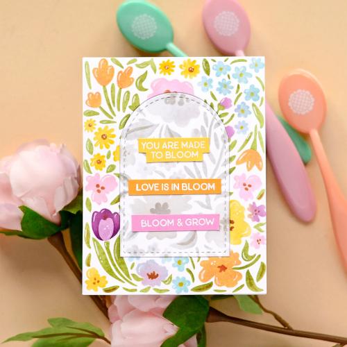Waffle Flower - Small Sentiments Bloom Stamp Set