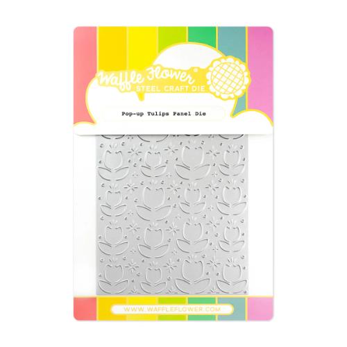 Waffle Flower - Pop-up Tulips Panel Die