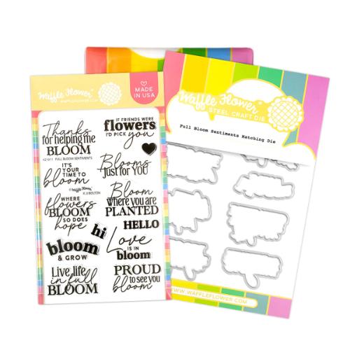 Waffle Flower - Full Bloom Sentiments Combo
