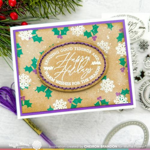 Waffle Flower - Dotted Labels Christmas Combo