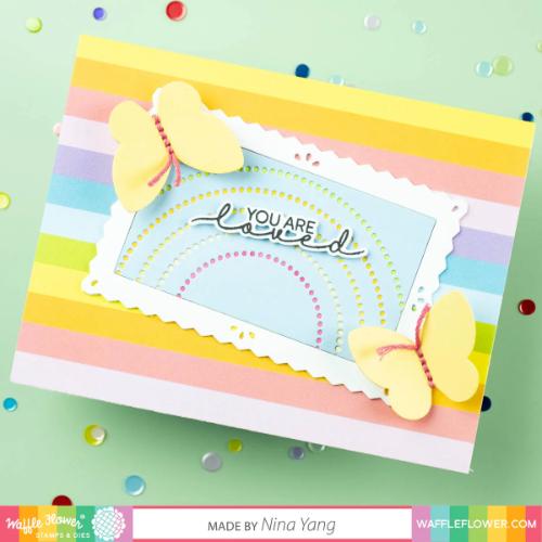 Waffle Flower - Nesting Dotted Circles Die