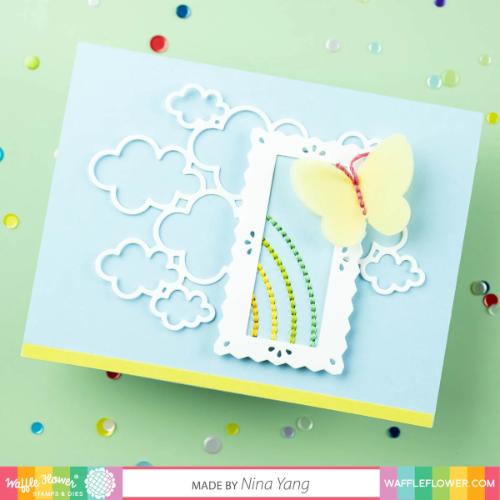 Waffle Flower - Nesting Dotted Circles Die