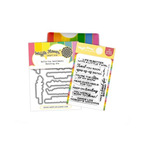 Waffle Flower - Ballerina Sentiments Combo