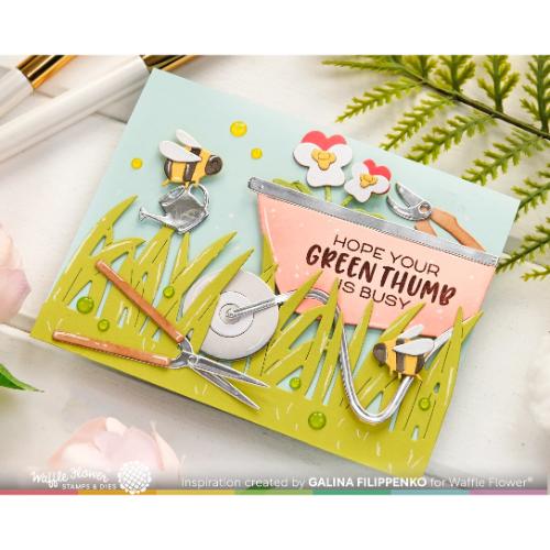 Waffle Flower - Postage Collage Garden Critters Die