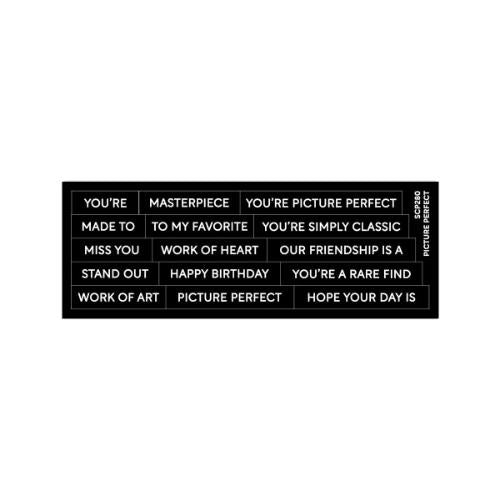 Waffle Flower - Subsentiments Picture Perfect Diecut