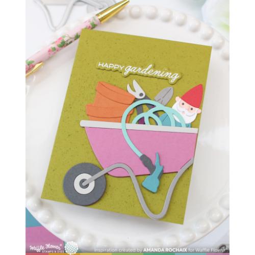 Waffle Flower - Postage Collage Gardening Add-ons Die