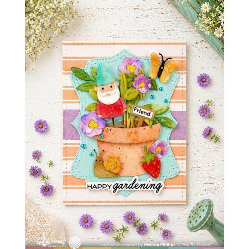 Waffle Flower - Happy Gnomes Die