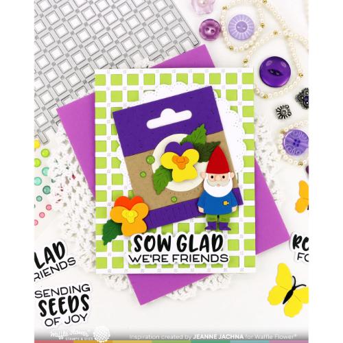 Waffle Flower - Seed Packet Die