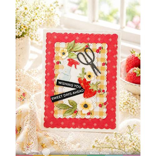 Waffle Flower - Seed Packet Icons Die