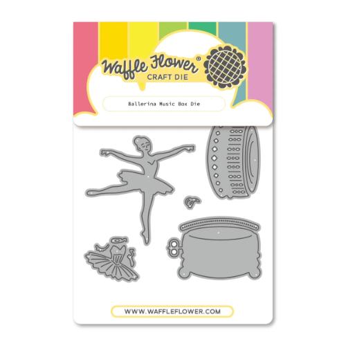 Waffle Flower - Ballerina Music Box Die