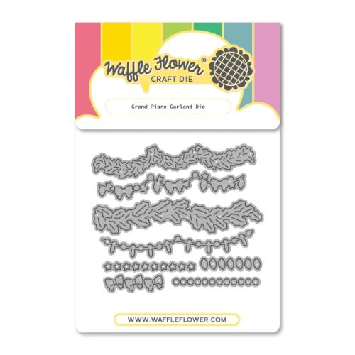 Waffle Flower - Grand Piano Garland Die