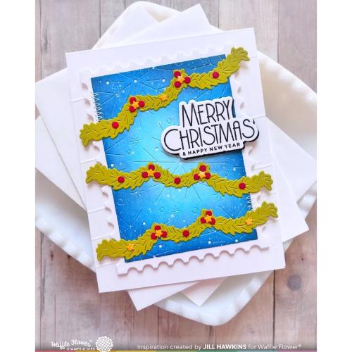Waffle Flower - Grand Piano Garland Die