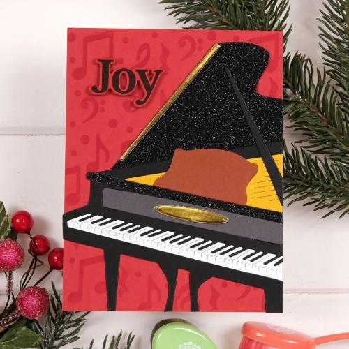 Waffle Flower - Joy Sentiments Matching Die