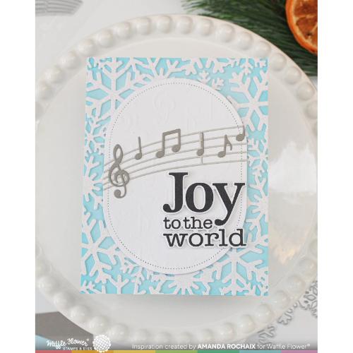 Waffle Flower - Snowflake Frame Die