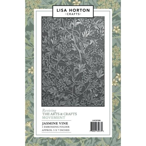 Lisa Horton Crafts - 3D Embossing Folder Jasmine Vine (LHCEF295)