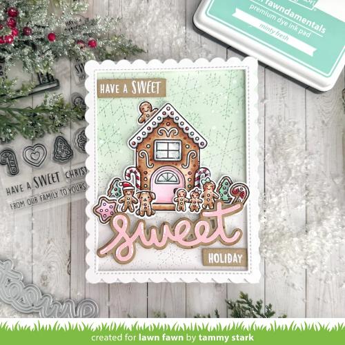 Lawn Fawn - Lawn Cuts - Scripty Sweet Outline Add-On Die