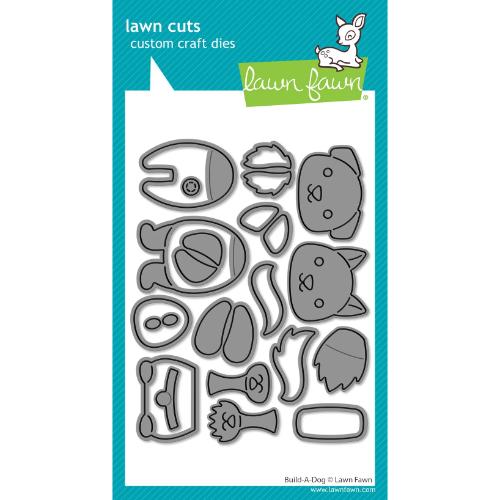 Lawn Fawn - Lawn Cuts - Build-A-Dog Dies