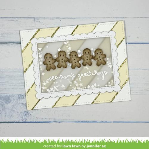 Lawn Fawn - Lawn Cuts - Gingerbread Border Dies