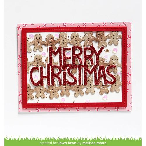 Lawn Fawn - Lawn Cuts - Gingerbread Border Dies