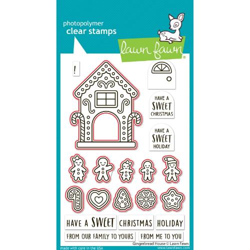 Lawn Fawn - Lawn Cuts - Gingerbread House Dies