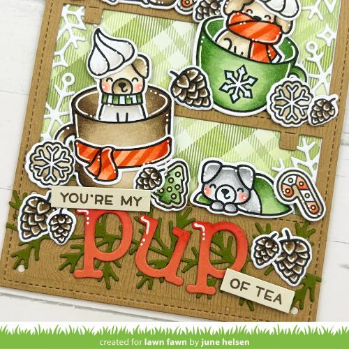 Lawn Fawn - Stamps - Cozy Dogs