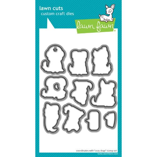 Lawn Fawn - Lawn Cuts - Cozy Dogs Dies