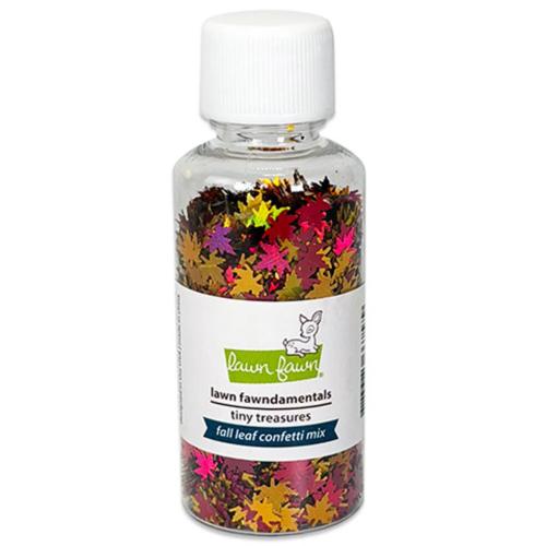 Lawn Fawn - Tiny Treasures - Fall Leaf Confetti Mix