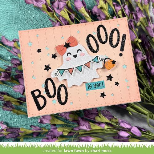Lawn Fawn - Lawn Cuts - Happy Ghost Tag Dies
