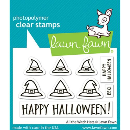 Lawn Fawn - Stamps - All the Witch Hats