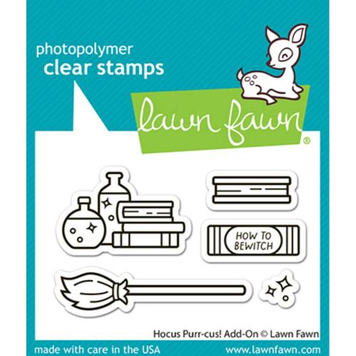 Lawn Fawn - Stamps - Hocus Purr-cus! Add-On