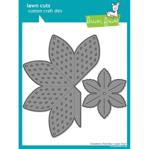 Lawn Fawn - Lawn Cuts - Strawberry Treat Box Dies