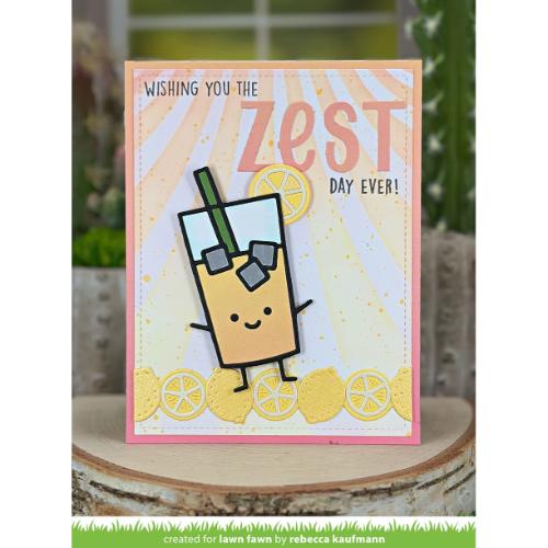Lawn Fawn - Lawn Cuts - Lemon Border Dies