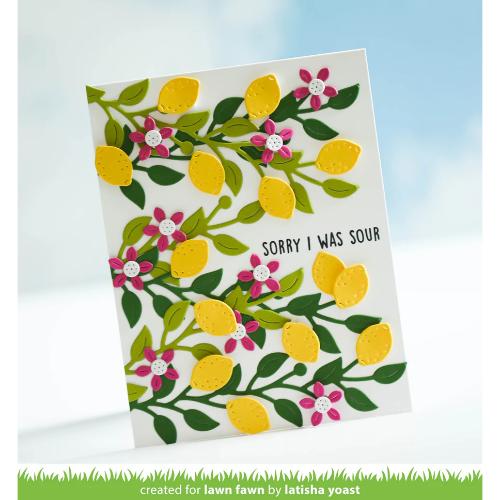 Lawn Fawn - Lawn Cuts - Lemon Vine Border Dies