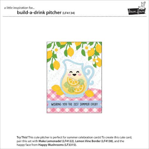 Lawn Fawn - Lawn Cuts - Build-A-Drink Pitcher Dies