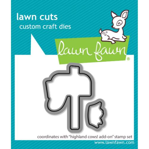 Lawn Fawn - Lawn Cuts - Highland Cows! Add-On Dies