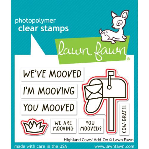 Lawn Fawn - Lawn Cuts - Highland Cows! Add-On Dies