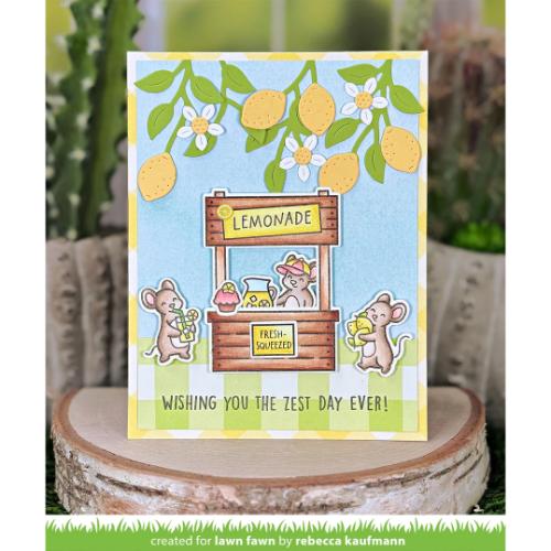 Lawn Fawn - Stamps - Make Lemonade!