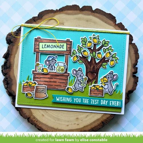 Lawn Fawn - Stamps - Make Lemonade!