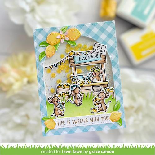 Lawn Fawn - Stamps - Make Lemonade!