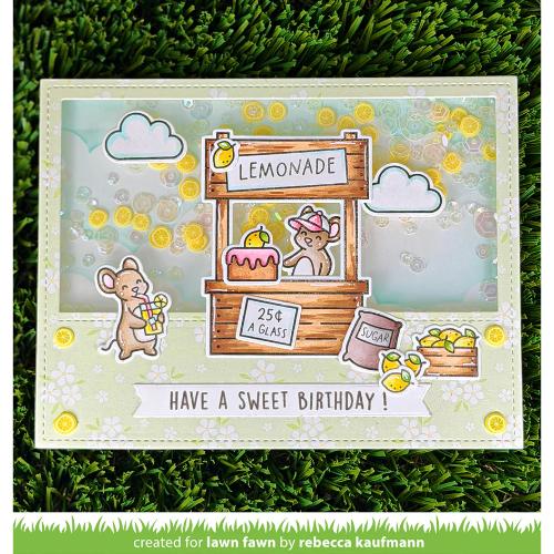 Lawn Fawn - Stamps - Make Lemonade! Add-On