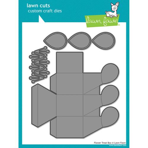 Lawn Fawn - Lawn Cuts - Flower Treat Box Dies