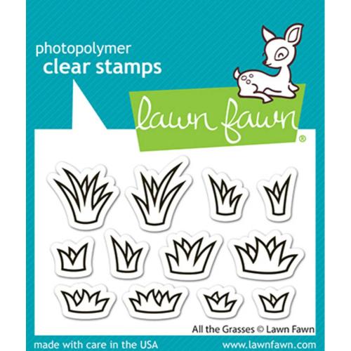 Lawn Fawn - Stamps - All the Grasses