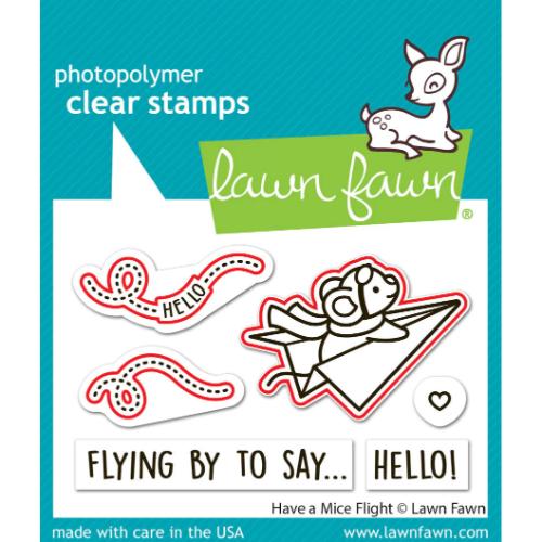 Lawn Fawn - Lawn Cuts - Have a Mice Flight Dies