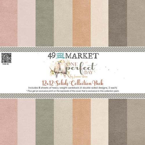 49 & Market Collection Pack 12"X12" One Perfect Day Solid - Postage as per Actual
