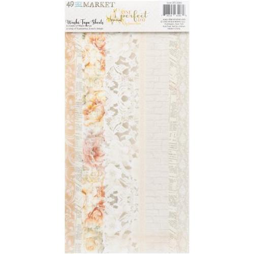 49 And Market Washi Tape Sheets One Perfect Day - Postage as per Actual